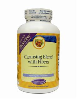 Cleansing Blend with Fibers | Multi-Fiber (275 Tabs) Nature's Secret