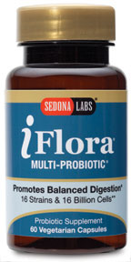 iFlora Multi-Probiotic (60 Vcaps) * Sedona Labs