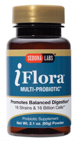 iFlora Multi-Probiotic Powder (1.48 oz) * Sedona Labs
