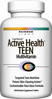 Active Health TEEN Multivitamin (90 tablets)* Rainbow Light
