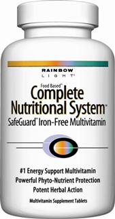Complete Nutritional System (Iron Free 90 tablets)* Rainbow Light