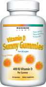 Vitamin D 400 IU Sunny Gummies (60 count)* Rainbow Light