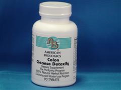 Colon Cleanse Detoxify (90 tablets) American Biologics