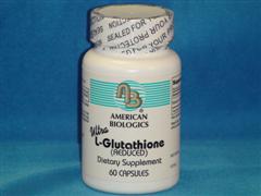 Ultra L-Glutathione Reduced (60 capsules) American Biologics