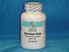 Selenium (90 tablets) American Biologics