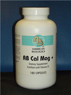 AB Cal Mag Plus (180 capsules) American Biologics