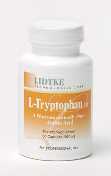 L-Tryptophan (60 Carob flavored chewable tablets)* Lidtke