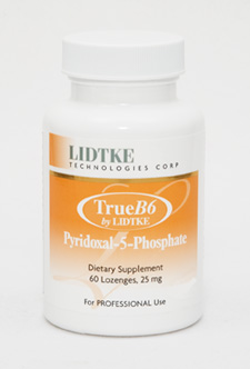 True-B6, Pyridoxal 5-Phosphate (60 lozenges)* Lidtke