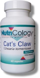 Cat's Claw Vegetarian Capsules (60 Vcaps) NutriCology