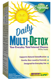 Daily Multi-Detox (120 caps) Renew Life