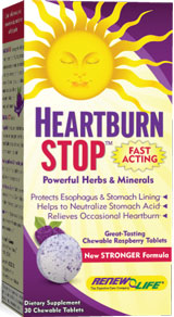 Heartburn Stop (30 tablets)* Renew Life