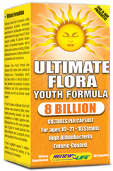 Ultimate Flora Youth Formula 8 Billion (30 caps)* Renew Life