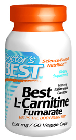 Best L-Carnitine Fumarate featuring Sigma Tau Carnitine (855 mg  60 vegi capsules)