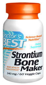 Strontium Bone Maker (340mg elemental 60 vegi capsules)