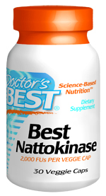 Best Nattokinase (30 vegi capsules) Doctor's Best