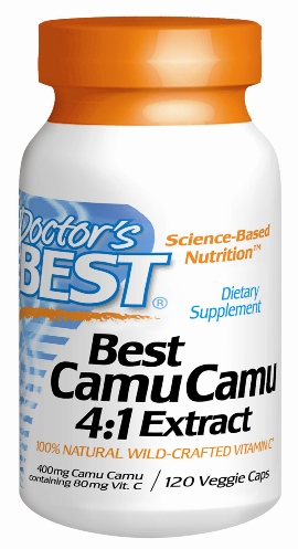 Best Camu Camu (400 mg  120 vegi capsules) Doctor's Best