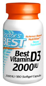 Best Vitamin D (2000IU 180  softgels)