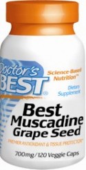 Best Muscadine Grape Seed (120 v-caps) Best Muscadine Grape Seed (120 v-caps)