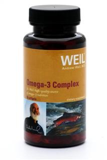 Omega-3 Complex by Dr. Weil (60 softgels) Weil Nutritional Supplements