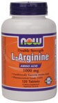 L-Arginine 1000 mg (120 Tabs) NOW Foods
