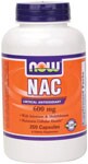 NAC, N Acetyl Cysteine (600 mg 250 Caps) NOW Foods
