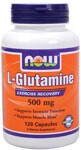 Glutamine (120 capsules-500 mg) NOW Foods