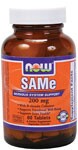 SAM-e 2X (60 tablets 200 mg) NOW Foods