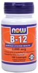 Instant Energy B-12 (100 lozenges 2000 mcg) NOW Foods