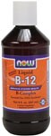 Vitamin B-12 Complex Liquid (8 oz.) NOW Foods