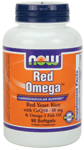 Red Omega (90 softgels) NOW Foods