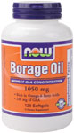 Borage Oil (120 softgels 1000 mg) NOW Foods