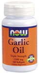 Garlic Oil (100 softgels 1500 mg) NOW Foods