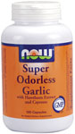 Super Odorless Garlic (180 Caps 5000 mg) NOW Foods