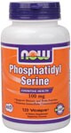 Phosphatidyl Serine (100 mg 120 Vcaps) NOW Foods