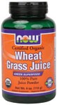 Organic Wheat Grass Juice (4 oz) NOW Foods