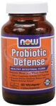 Probiotic Defense (90 Vcaps) NOW Foods