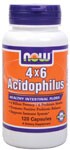Acidophilus 4 X 6 Billion (120 Caps) NOW Foods
