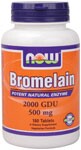 Bromelain (180 tablets 500 mg) NOW Foods
