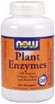 Plant Enzyme (240 Vcaps) NOW Foods