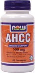 AHCC (60 Vcaps 500 mg) NOW Foods