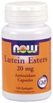 Lutein Esters (120 softgels 20 mg) NOW Foods