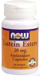 Lutein Esters (60 softgels 20 mg) NOW Foods