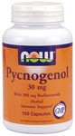Pycnogenol (150 Caps 30 mg) NOW Foods