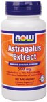 Astragalus 70% Extract (90 Vcaps 500 mg) NOW Foods