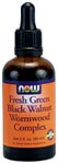 Fresh Green Black Walnut Wormwood Complex (2 oz) NOW Foods