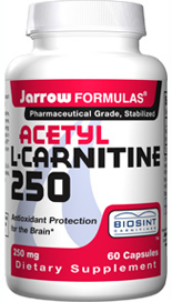 Acetyl-L-Carnitine (250 mg 60 capsules) Jarrow Formulas