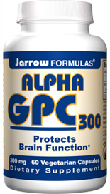 Alpha GPC (200 mg 60 capsules) Jarrow Formulas