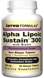 Alpha Lipoic Sustain (300 mg 60 tablets) Jarrow Formulas