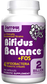 Bifidus Balance plus FOS (2 billion organisms per capsule 100 capsules) Jarrow Formulas