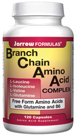 BCAAs w/ Glutamine (600 mg 120 capsules) Jarrow Formulas